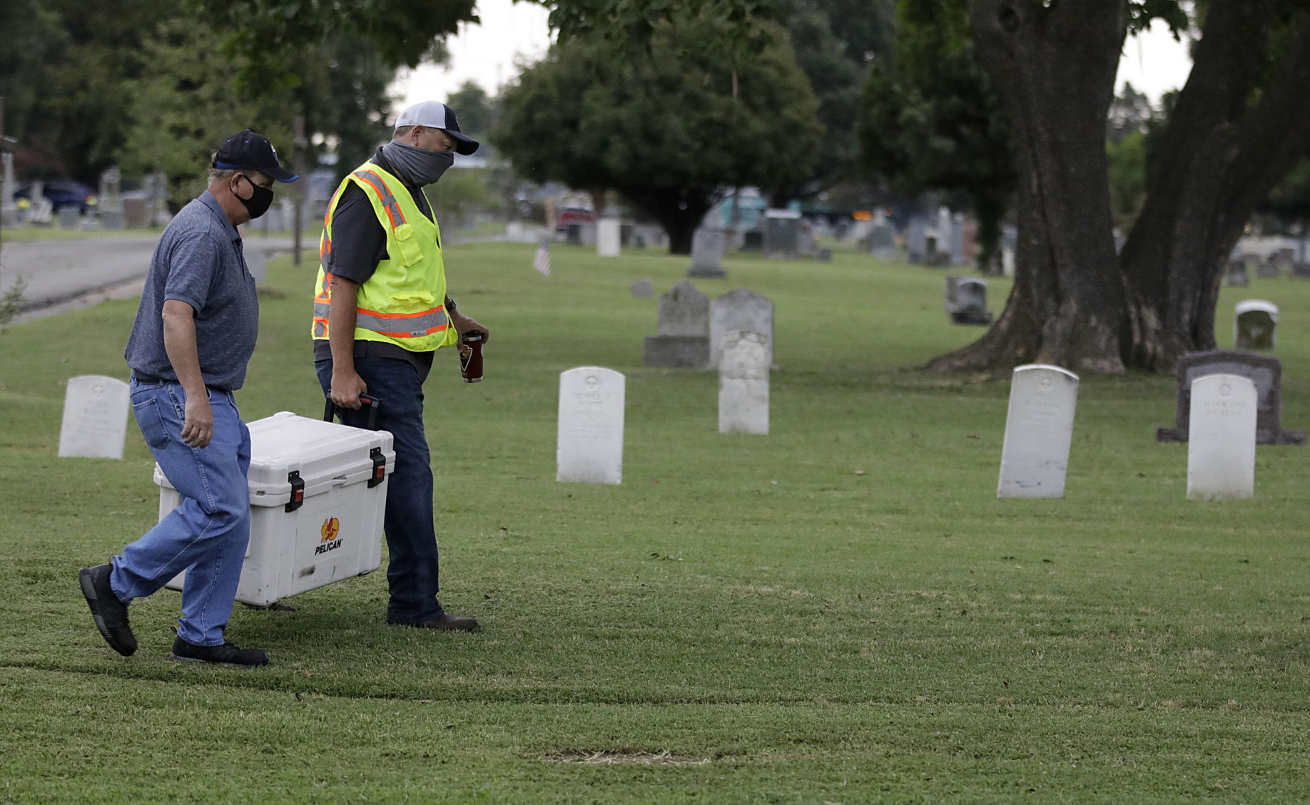Mass graves search
